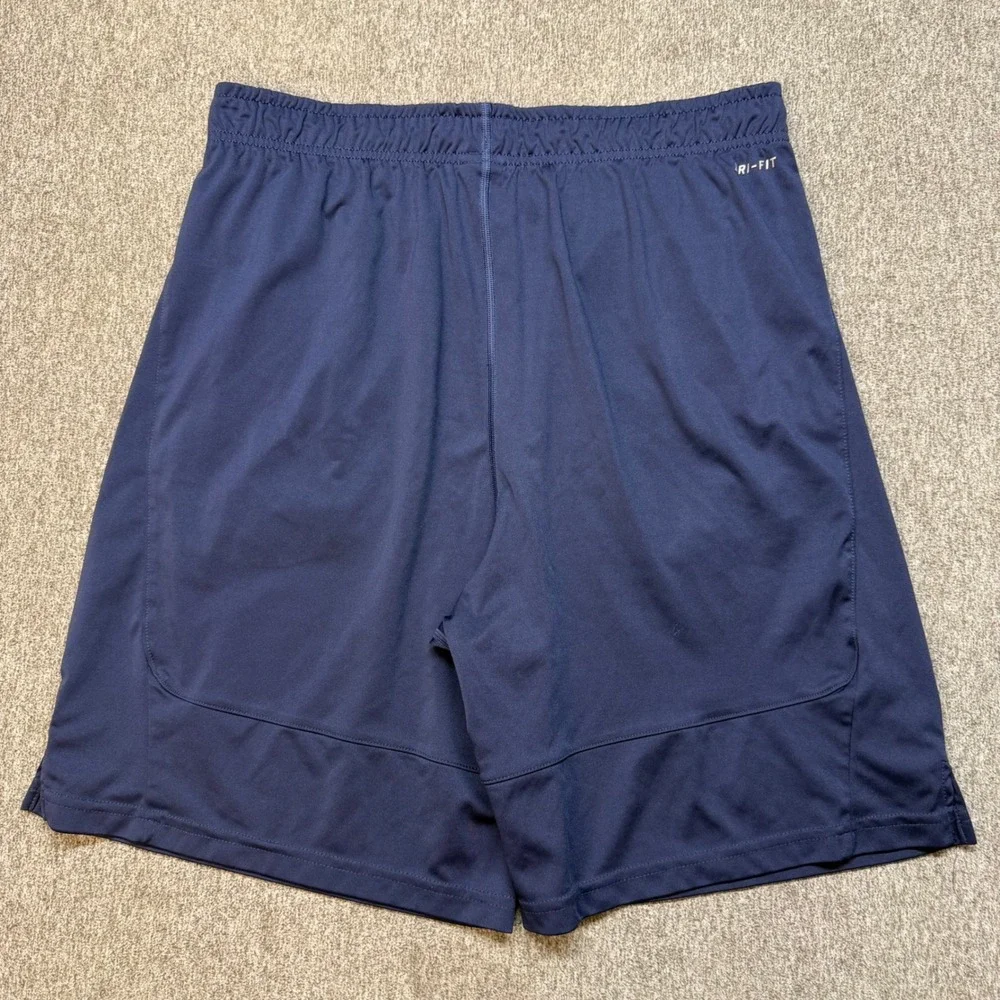 Nike Houston Texans Football Dri-FIT Athletic Shorts Mens XL Navy 728203-419